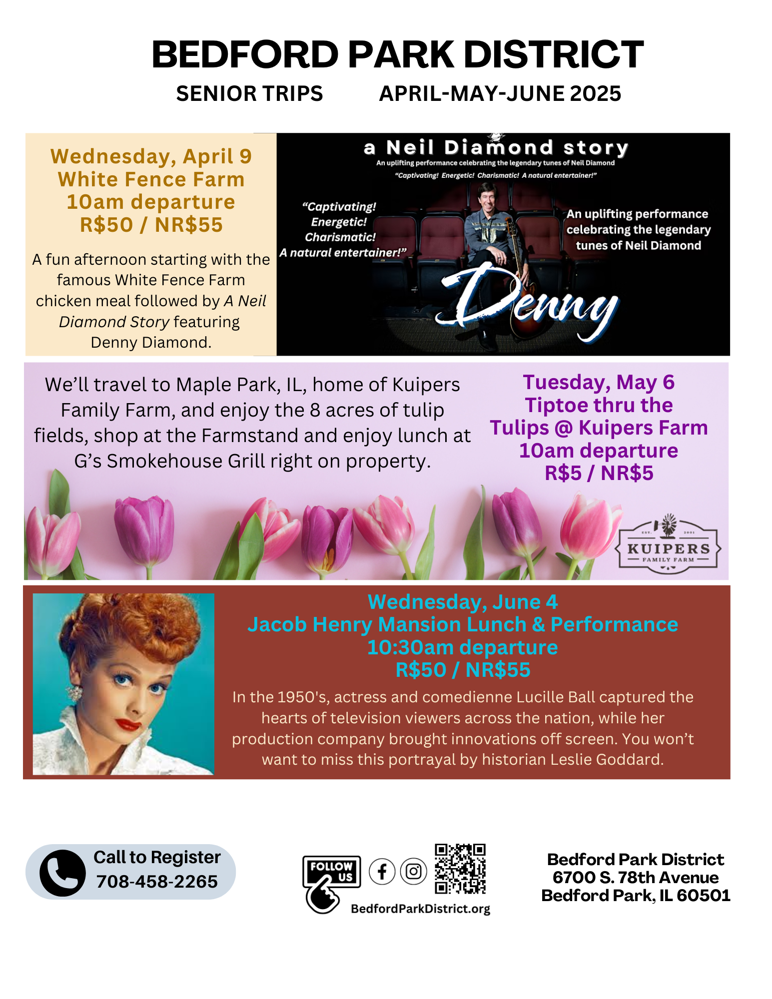 Senior Trips Spring 2025